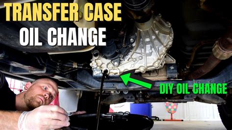 Transfer case fluid change. Things To Know About Transfer case fluid change. 